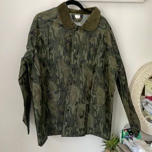 Men's small, three-piece, waterproof, rain set